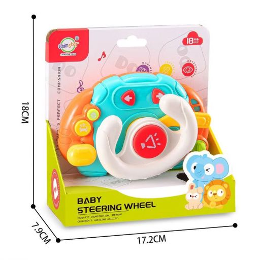 Interactive Musical Steering Wheel Toy