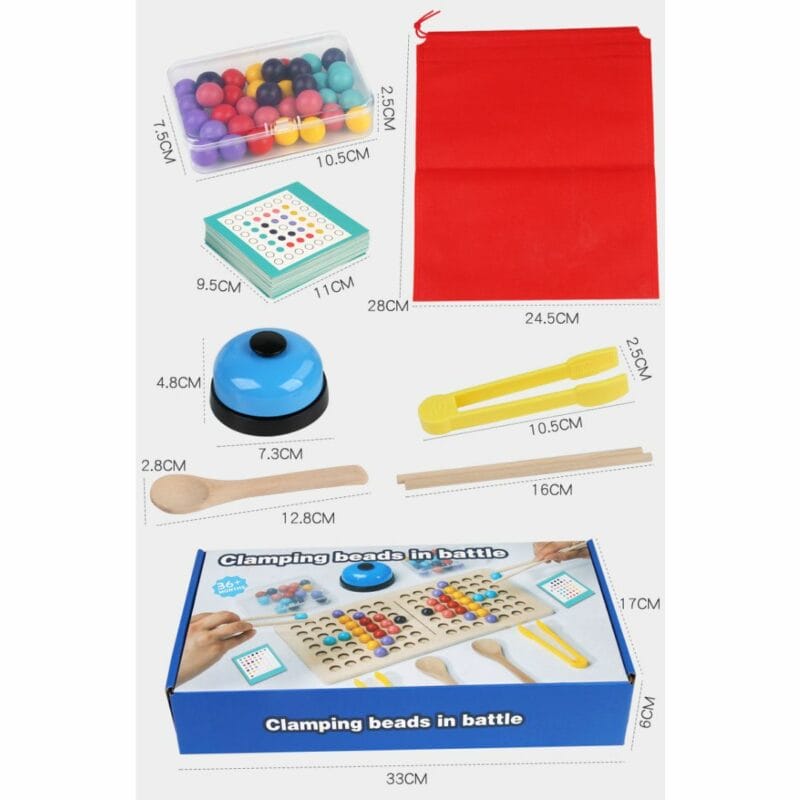 Clamping beads in battle