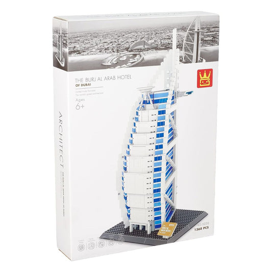 Dubai Burj Al Arab Building Blocks 1306 PCS