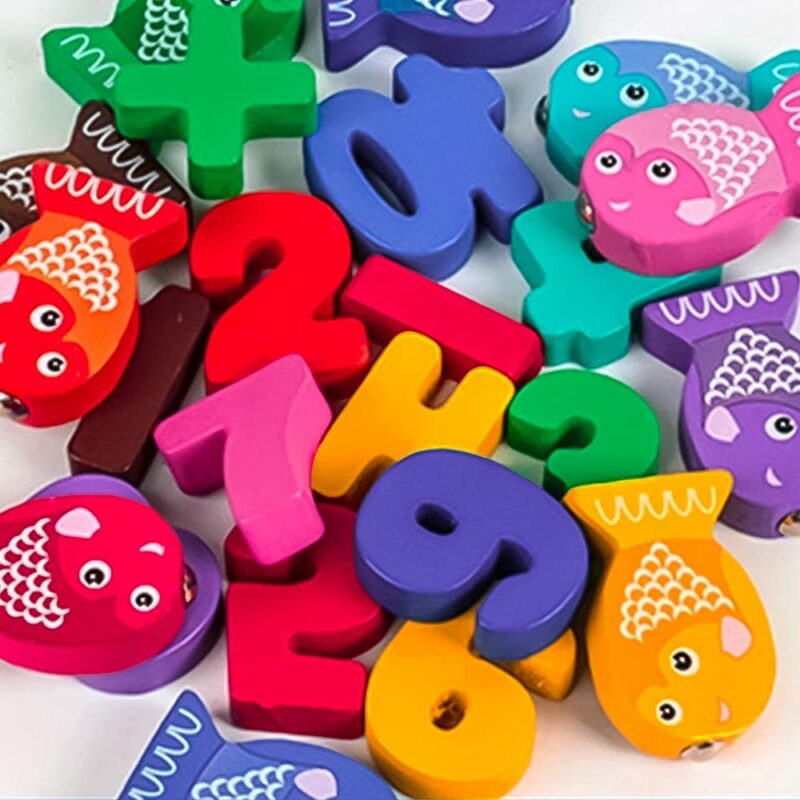 Six-In-One Shape Pairing Number Matching Board