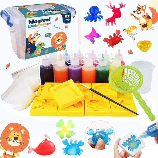 Magic Water Elf Maker Kit | DIY Water Creatures Sensory Craft Toy for Kids