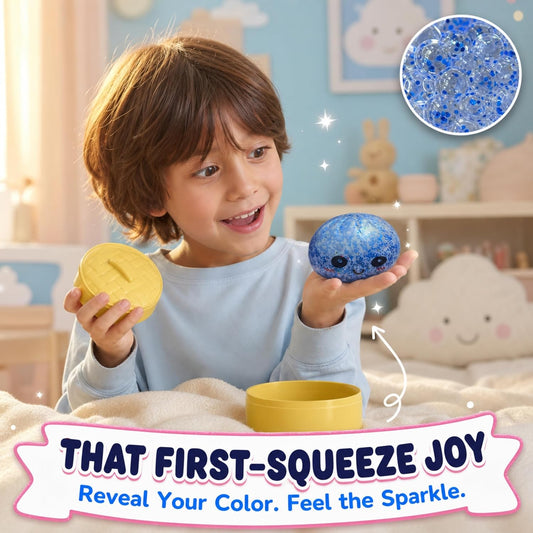 Mystery color Steamed Bun Squishy Ball Toy