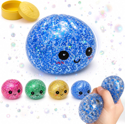 Mystery color Steamed Bun Squishy Ball Toy