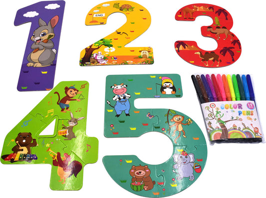 Number Matching Puzzle Game