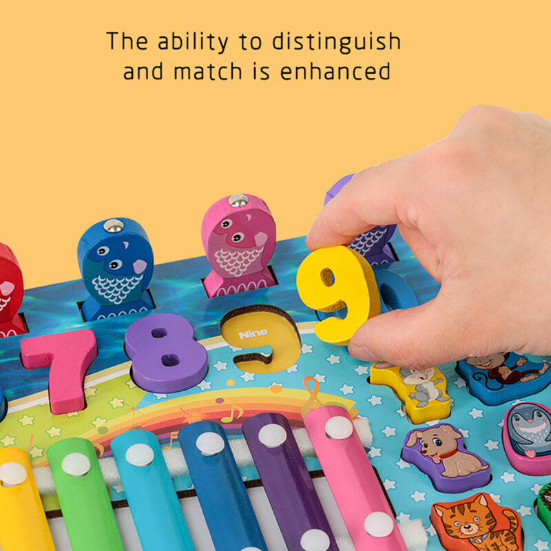 Montessori-Educational-Wooden-Toys-Children-Busy-Board-Math-Fishing-Children-s-Wooden-Preschool-Montessori-Toy-Countingdd