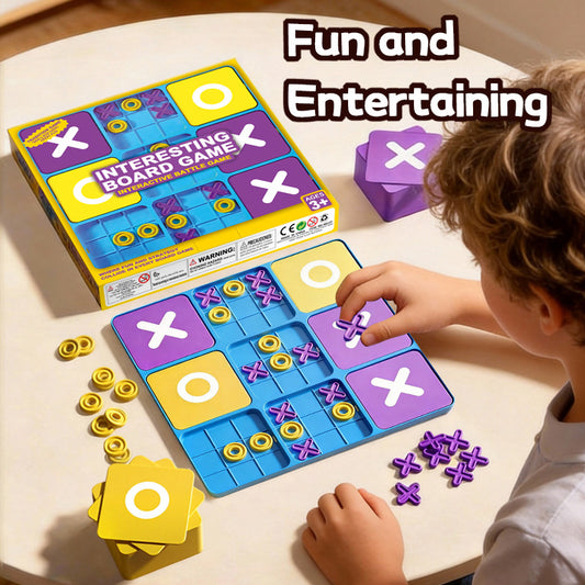 Upgraded Tic Tac Toe Board Game