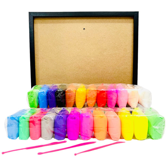 DIY Clay Creative Frame Modeling 48 colors