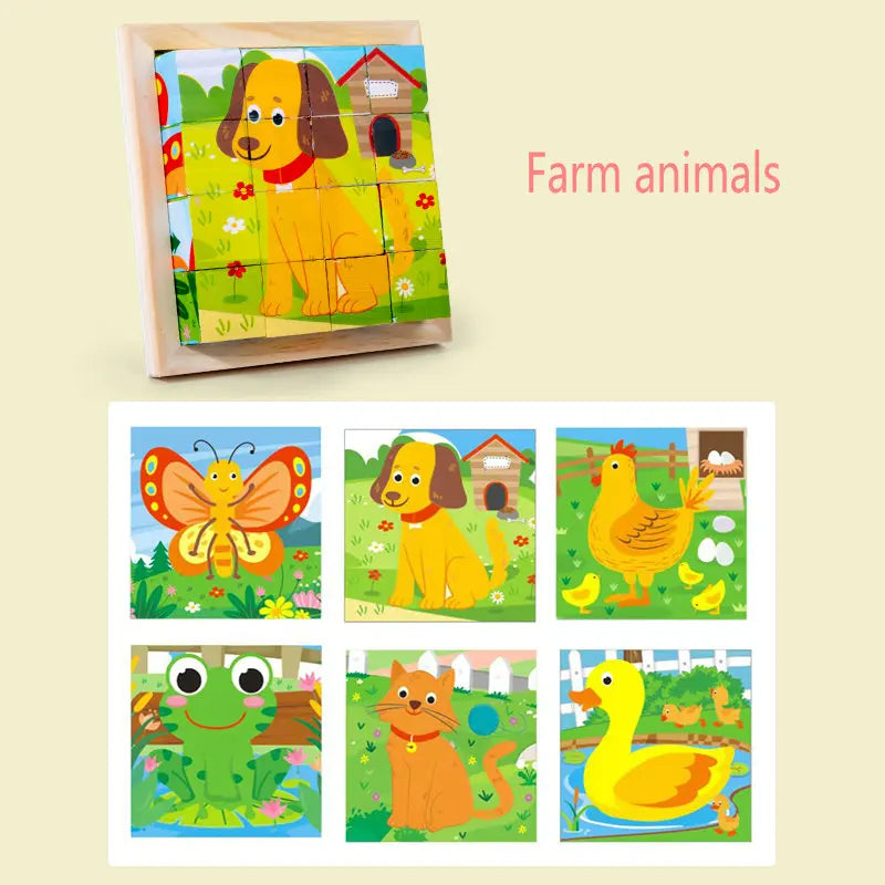 Puzzle-3d-Six-faces-Cube-animaux-de-dessin-anim-ferme-Marine-v-hicule-de-dinosaure-ensemble (3)