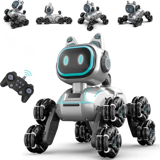 8WD Robot Dog β RC Stunt Car with Lights & Music