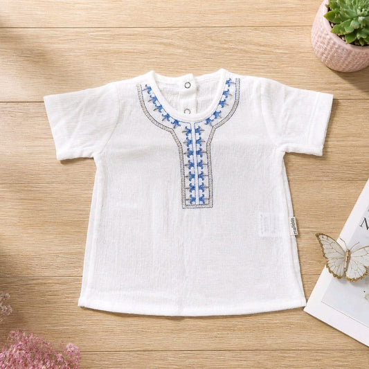 Baby Boy Casual Summer Outfit with Shorts