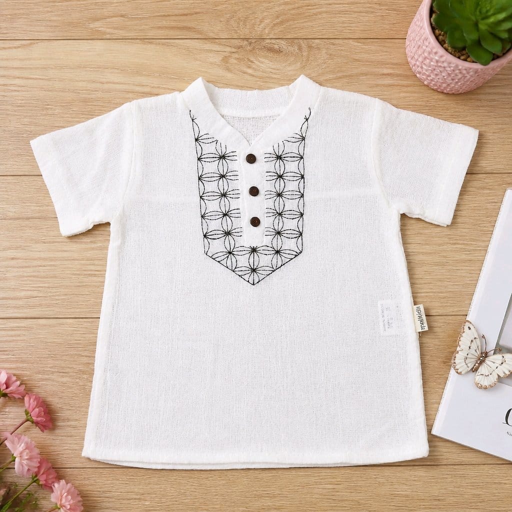 Baby Boy Casual Summer Outfit with Shorts