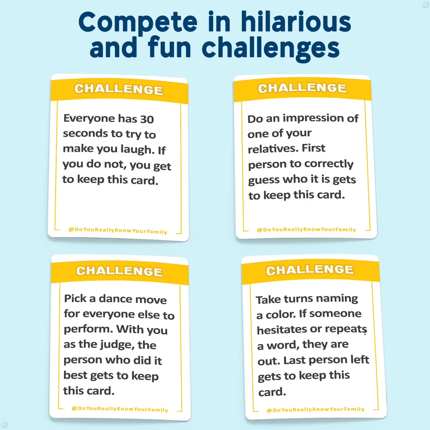 Do You Really Know Your Family? – Fun Family Card Game