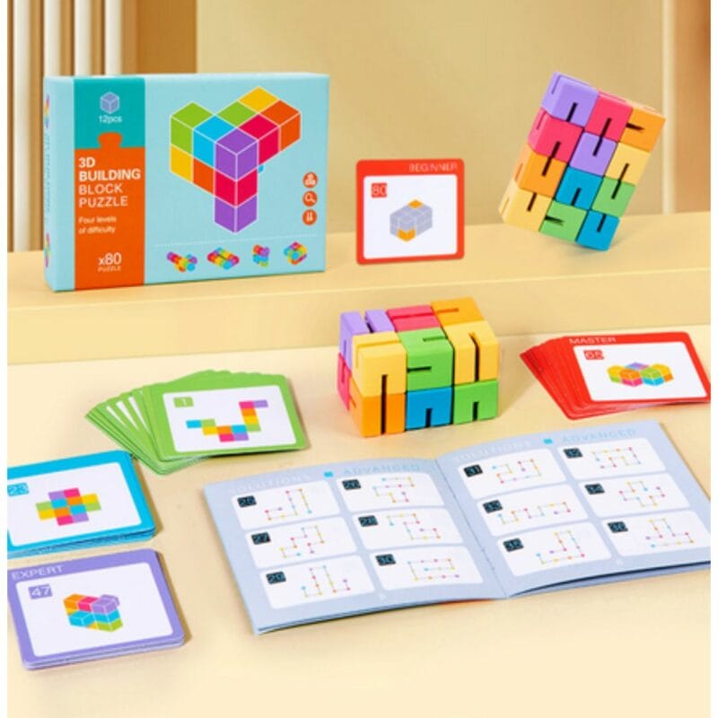 3D Building Block Puzzel