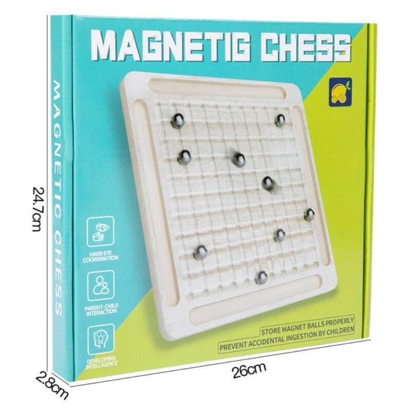 Magnetic induction chess
