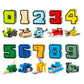 Transforming Number Robot Toy