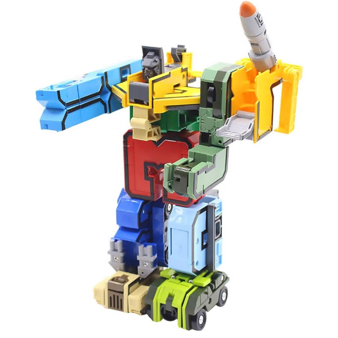 Transforming Number Robot Toy