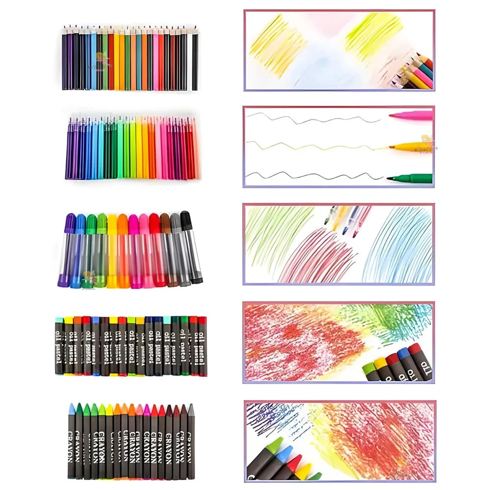 150 pcs Kids Deluxe Art & Painting Set