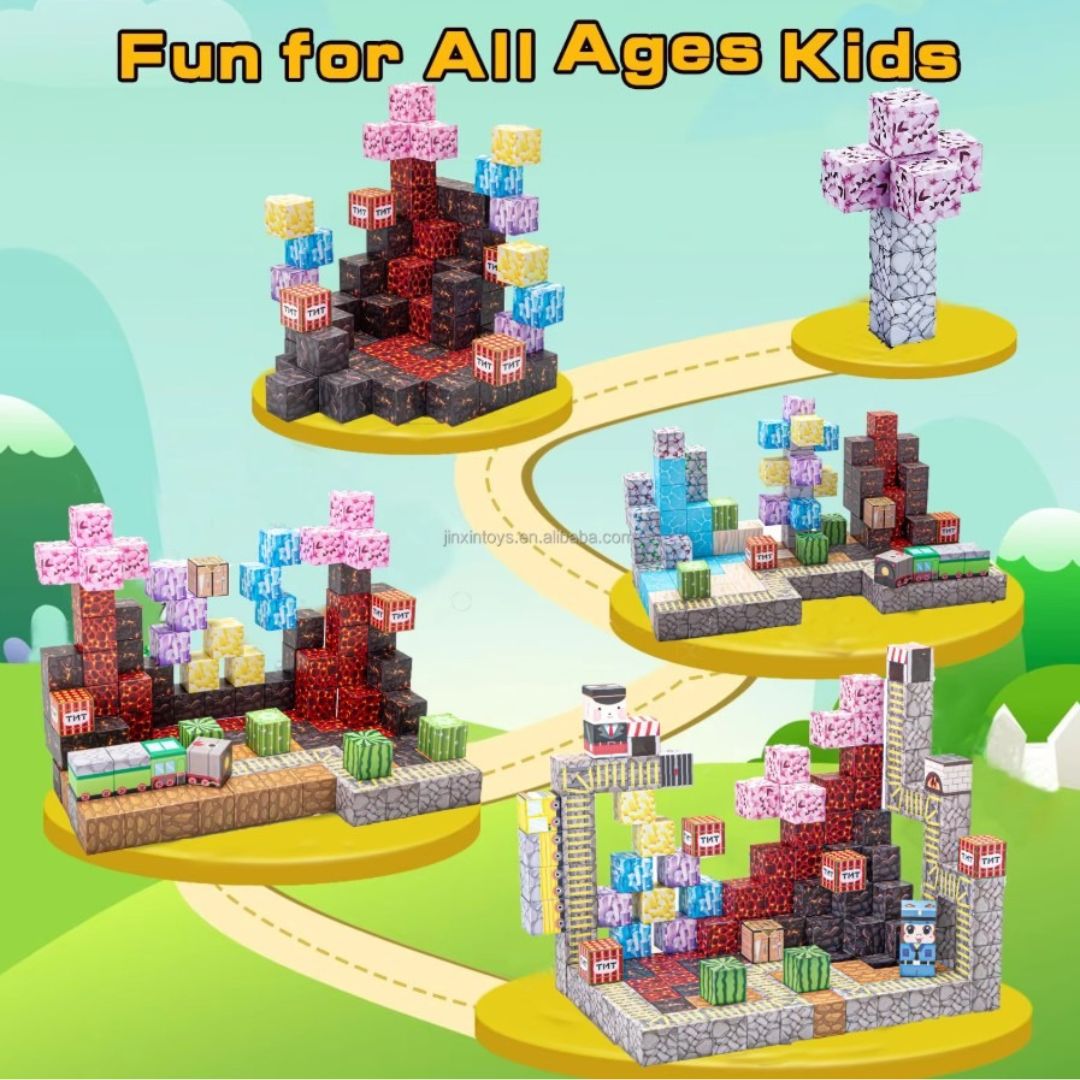 133 PCS Magnetic Building Blocks Set