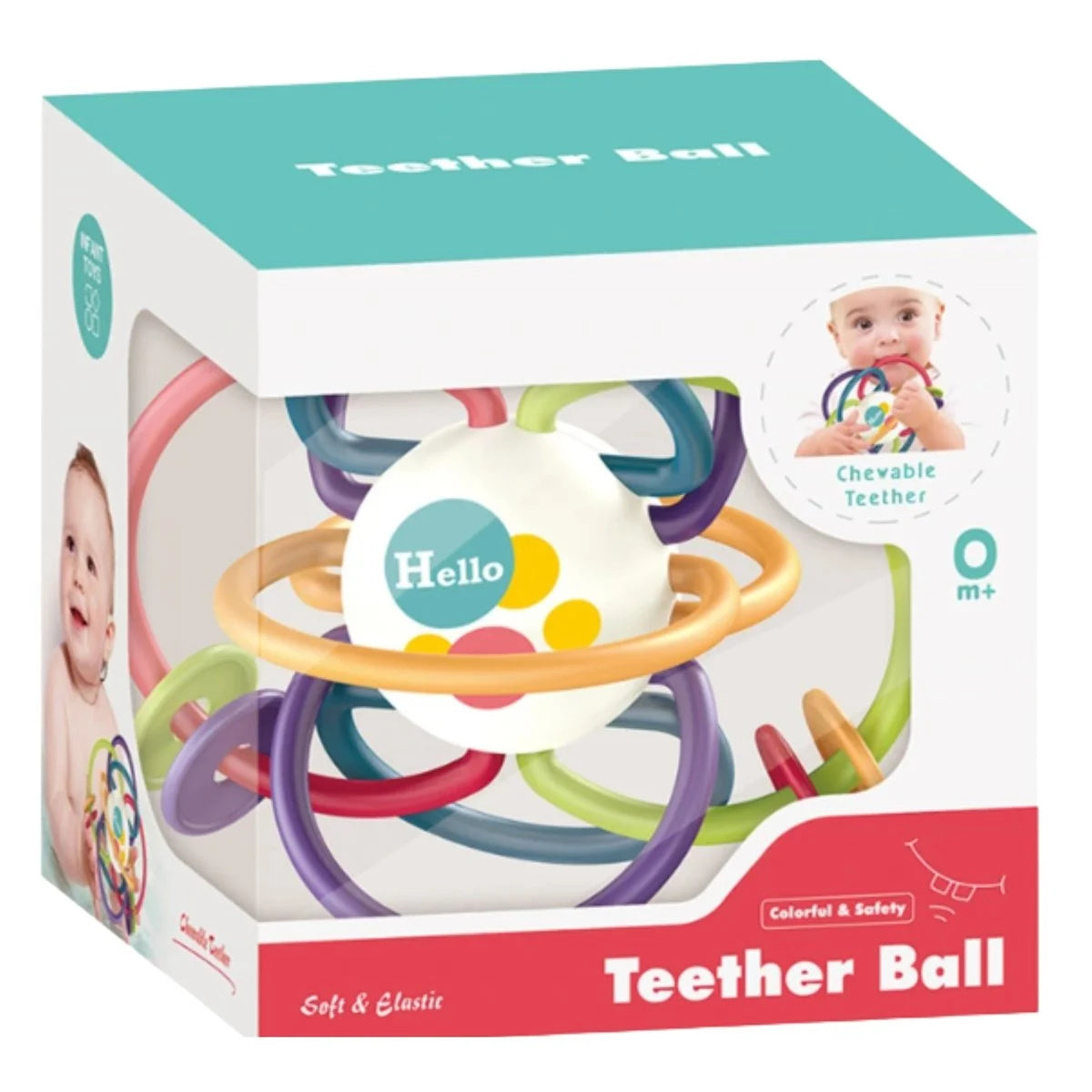 Silicone Baby Teething Ball