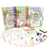 Set of 3 Reusable Tracing Copybook Set – Handwriting Practice Workbook for Kids