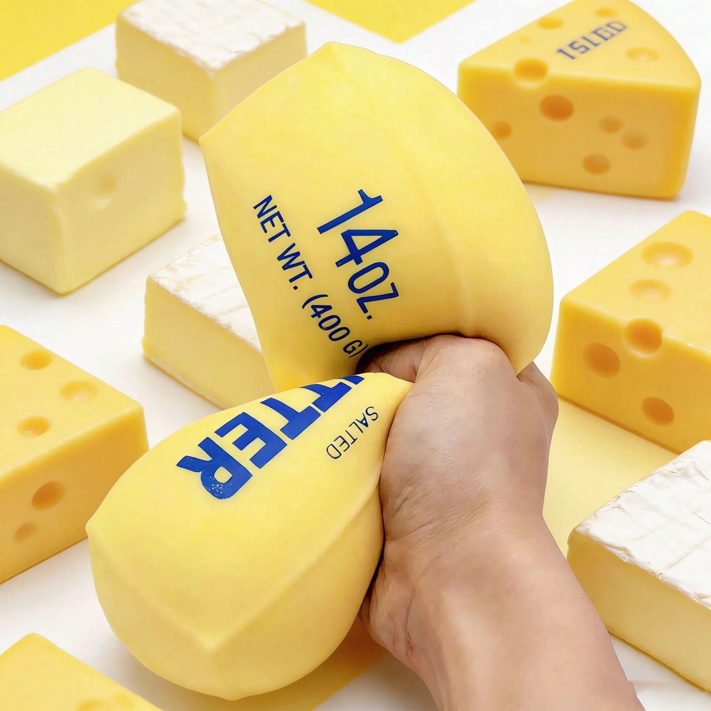 BIG SIZE Slow Rise Squishy Butter Stick – Soft Sensory Stress Relief Toy for Kids & Adults