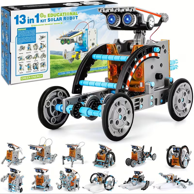 DIY Solar Robot Construction Kit