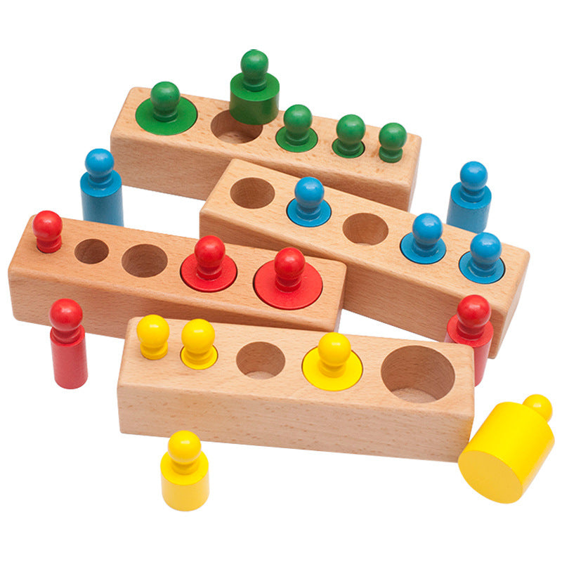 Montessori Wooden Cylinder