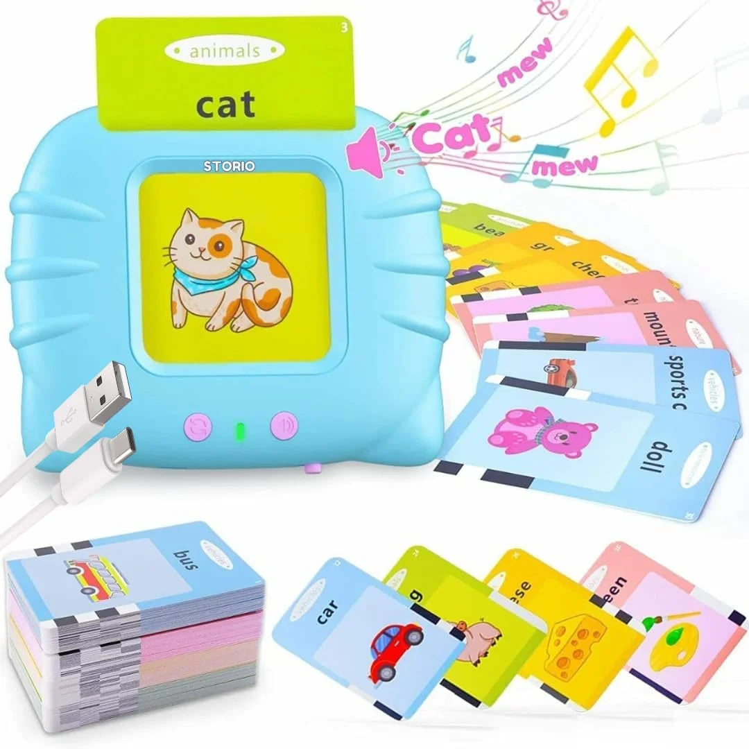 Talking Flash Cards – Rechargeable Learning Toy