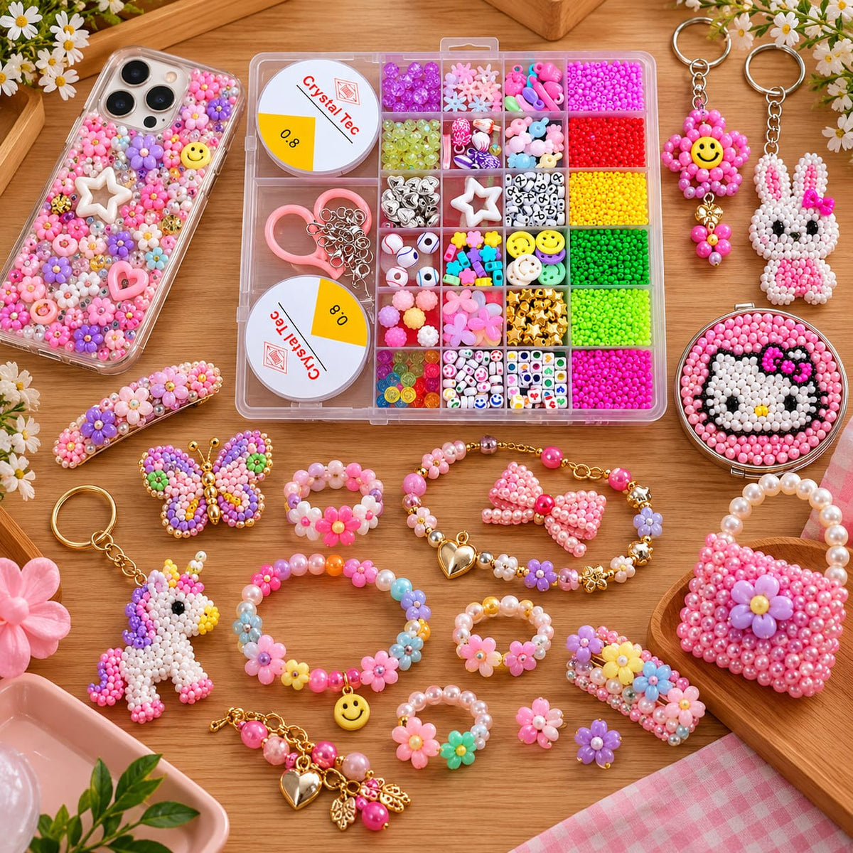 Jewelry and Bracelet Making Bead Kit 2