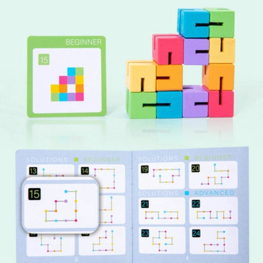 3D Building Block Puzzel