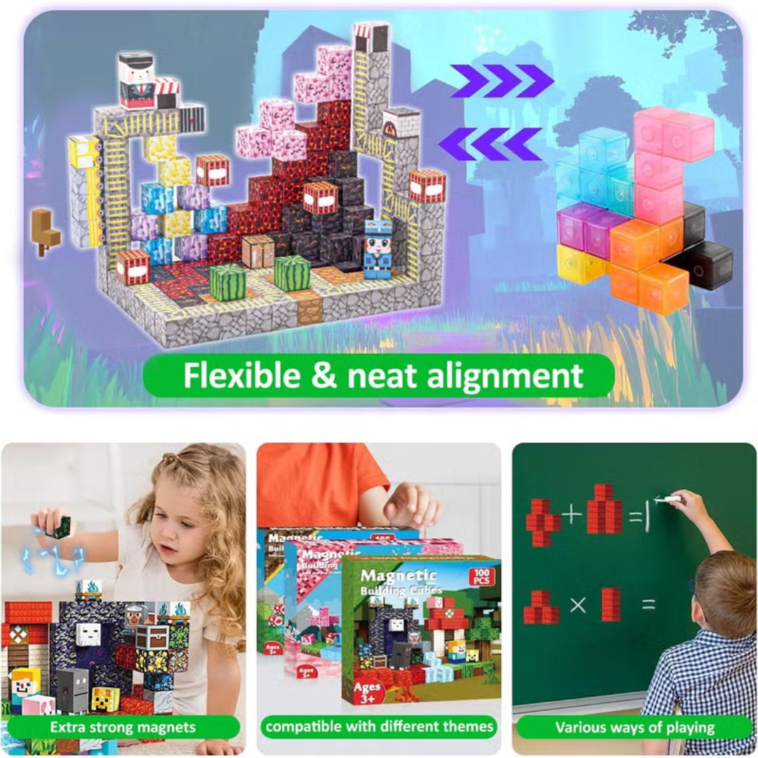 133 PCS Magnetic Building Blocks Set