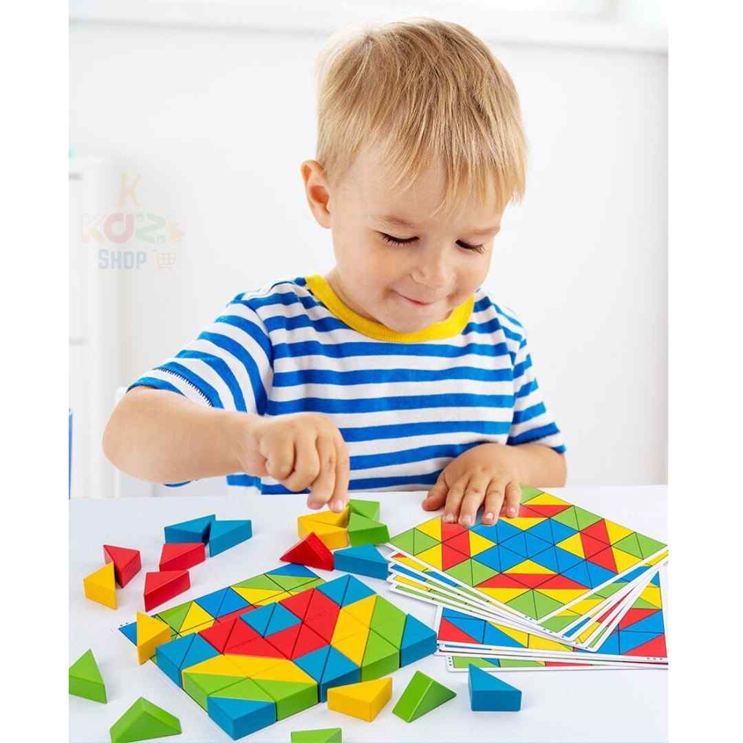 Triangle building block