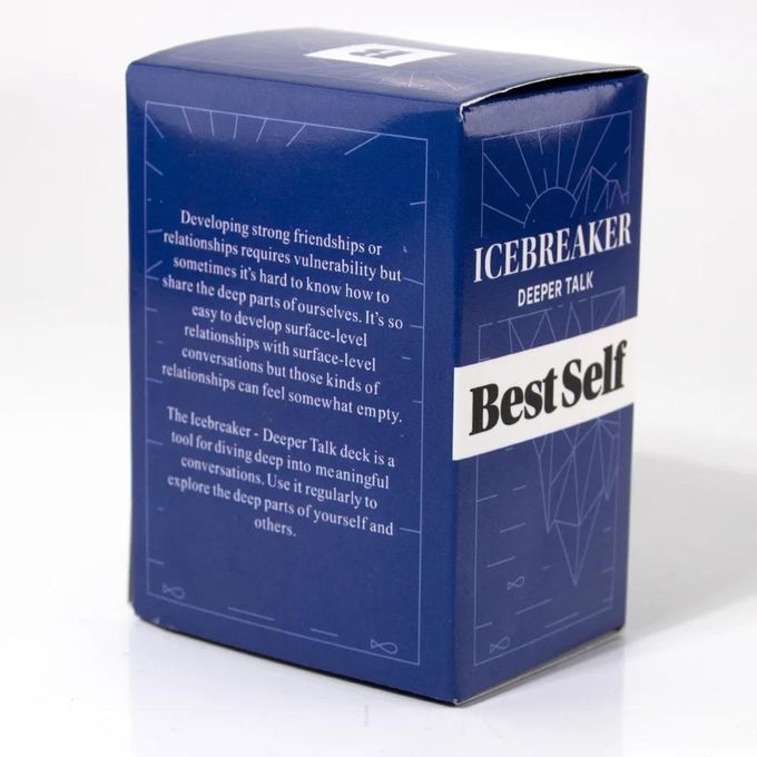 Icebreaker Deeper Talk Card Game – 150 Conversation Cards