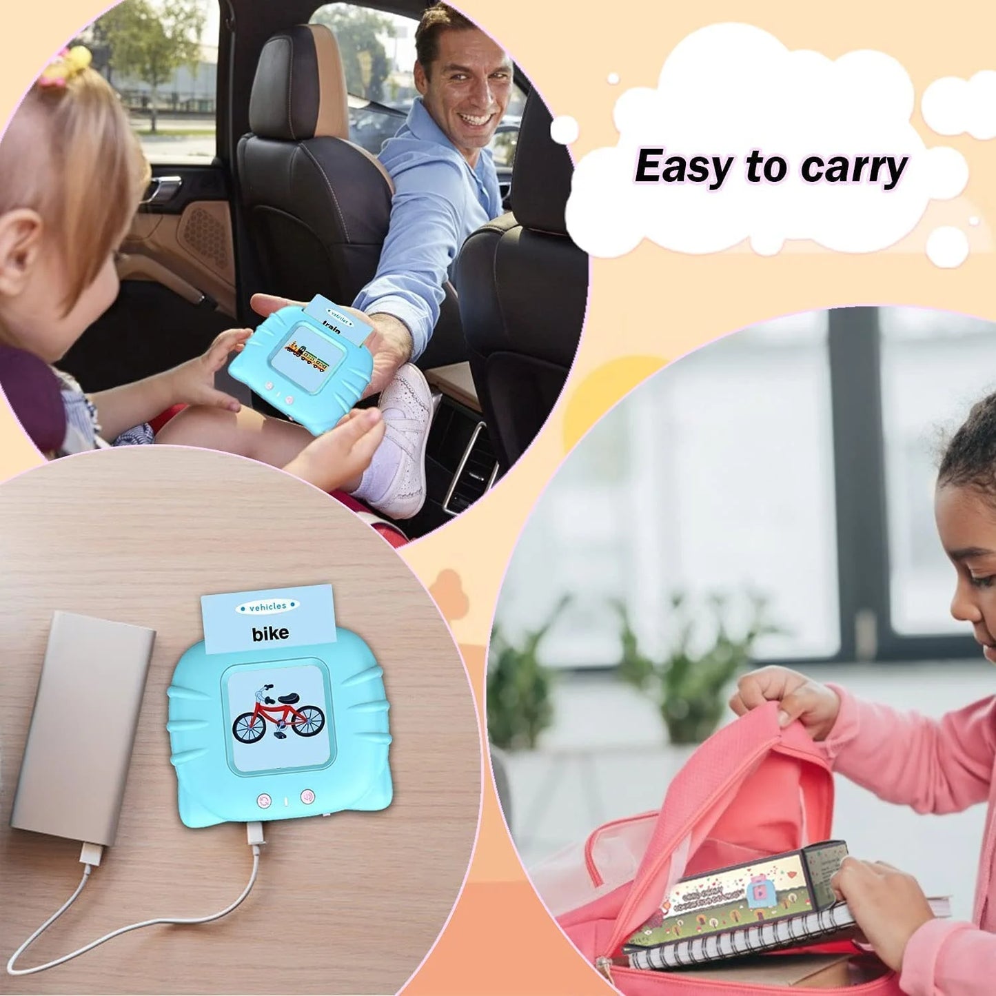 Talking Flash Cards – Rechargeable Learning Toy
