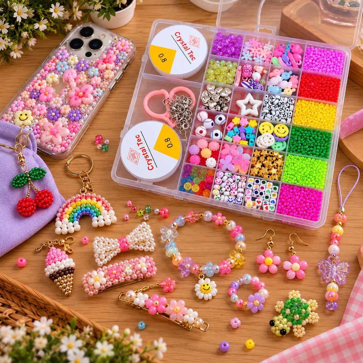 Jewelry and Bracelet Making Bead Kit 2