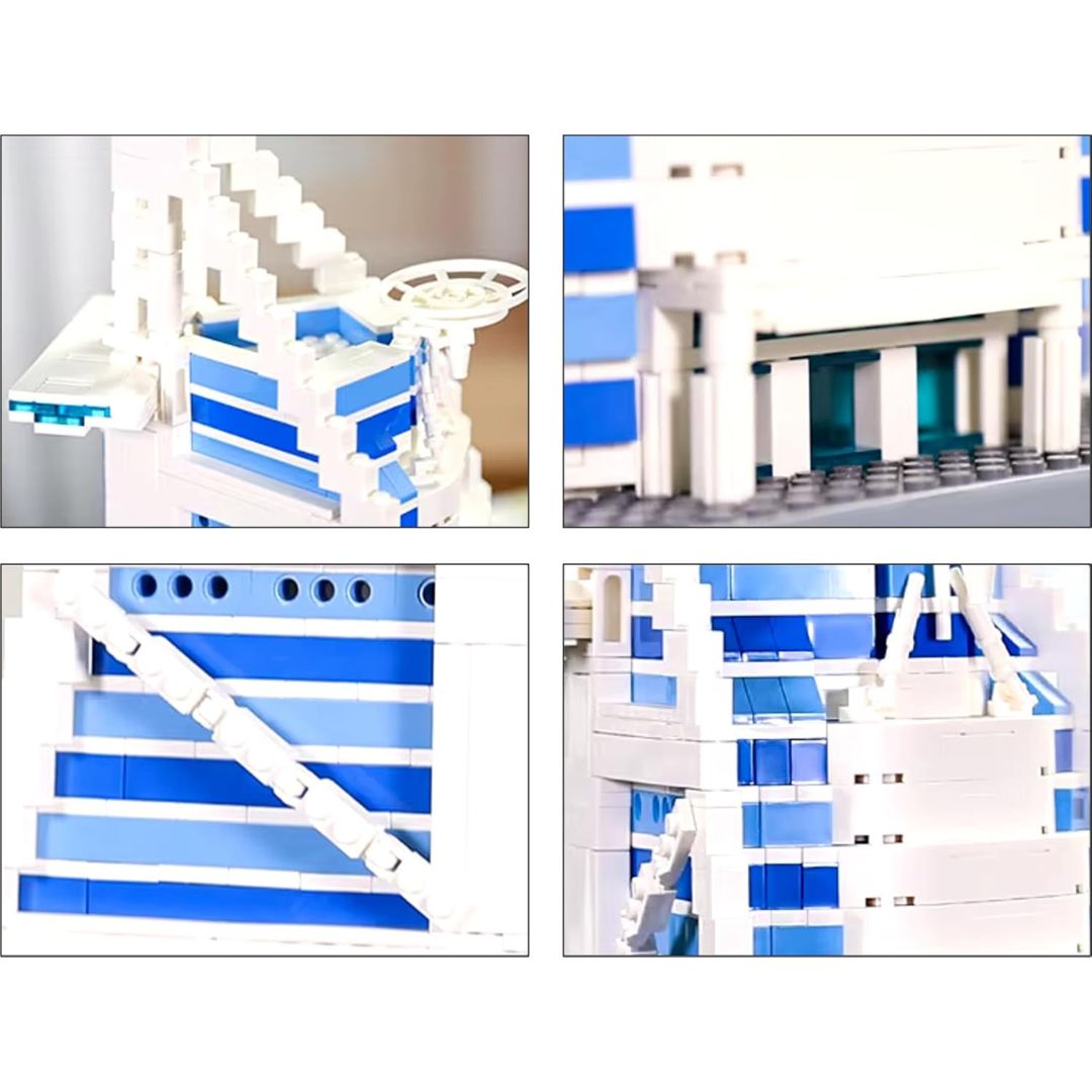 Dubai Burj Al Arab Building Blocks 1306 PCS