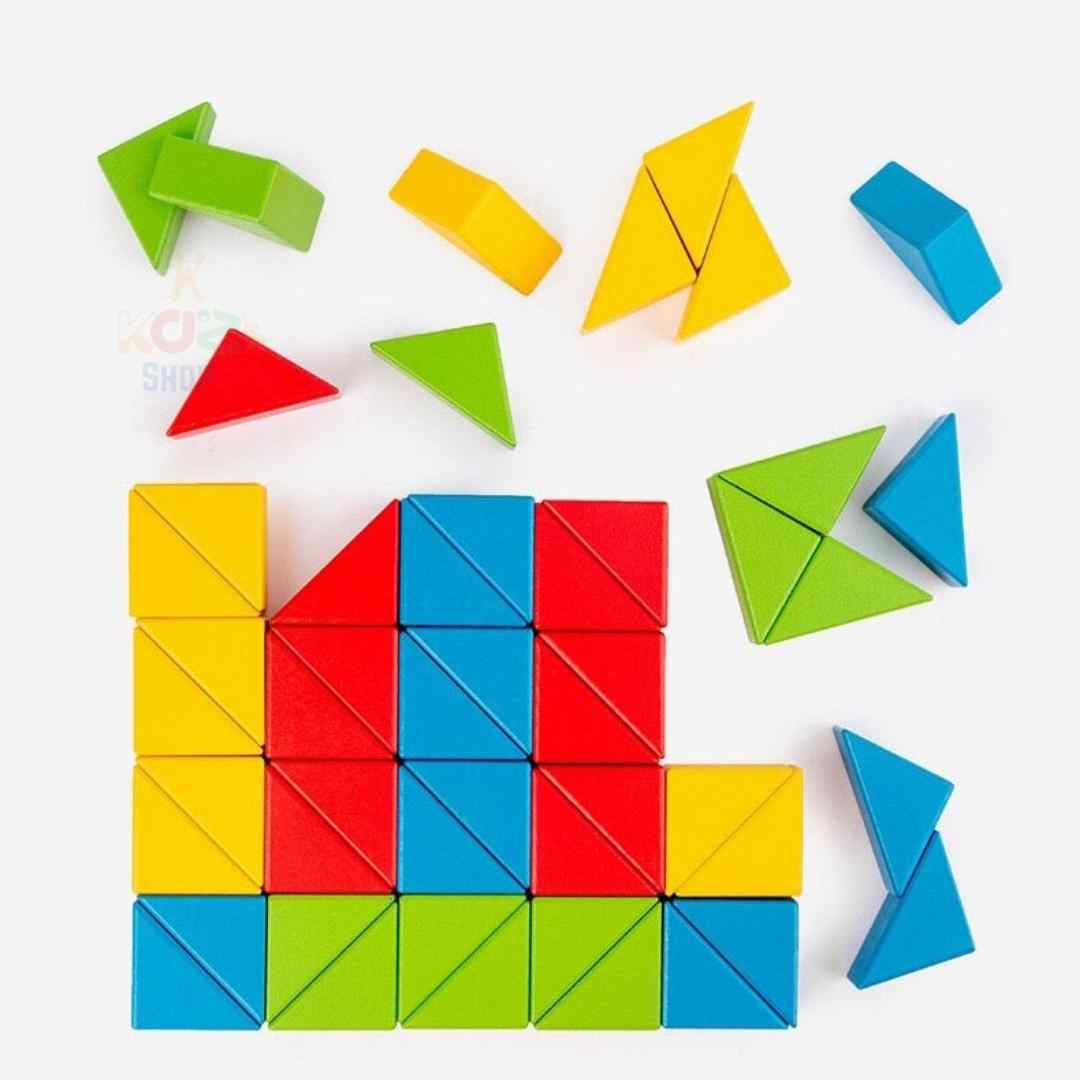 Triangle building block