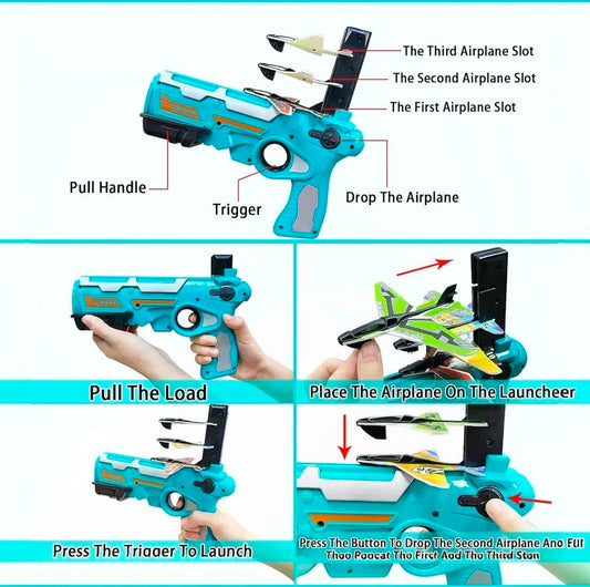 Airplane Launcher Toy for Kids