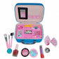 Girls' Pretend Play Makeup Kit – Glitter Carry Case with Mirror | Kids Beauty Set