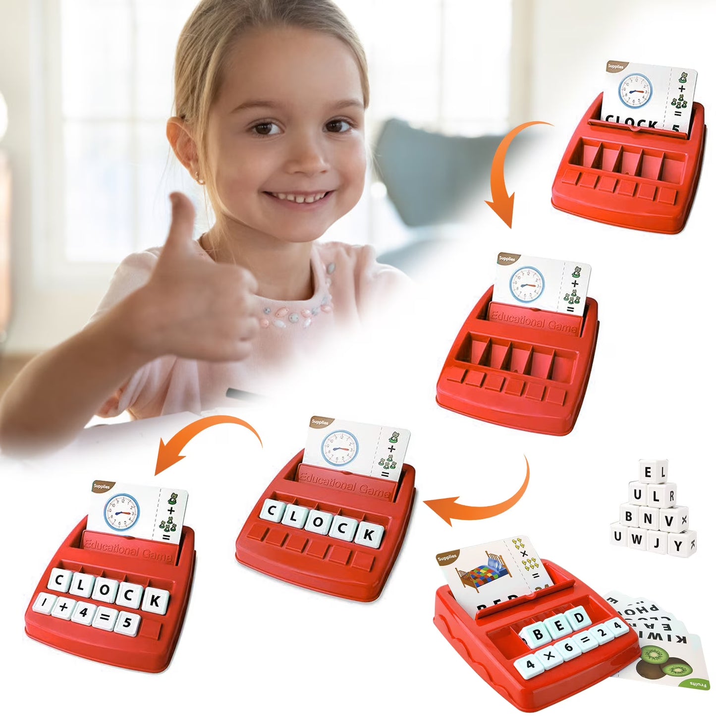 Spelling & Matching Letter Game