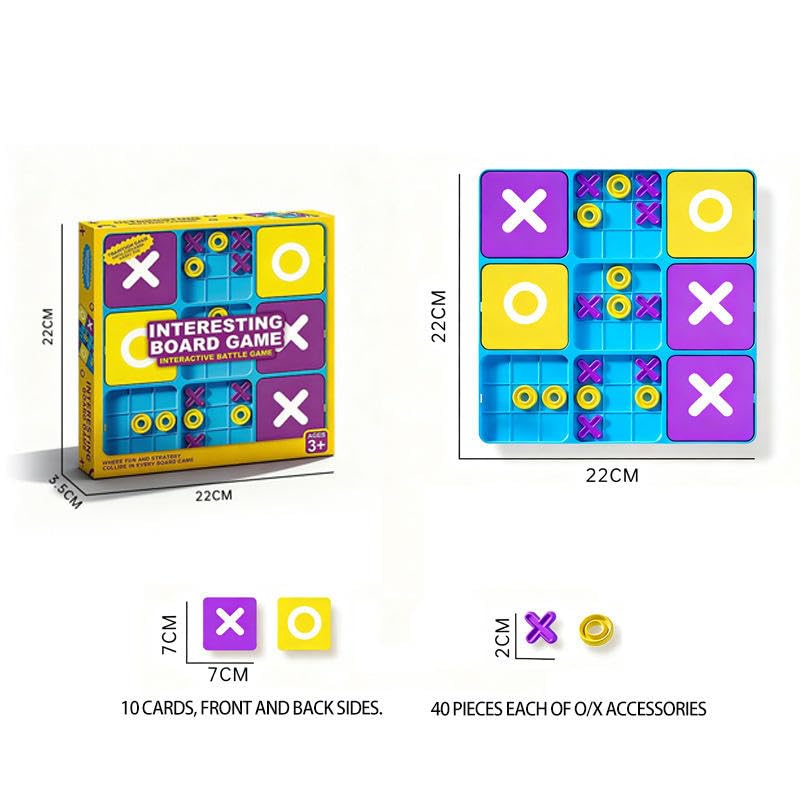 Upgraded Tic Tac Toe Board Game