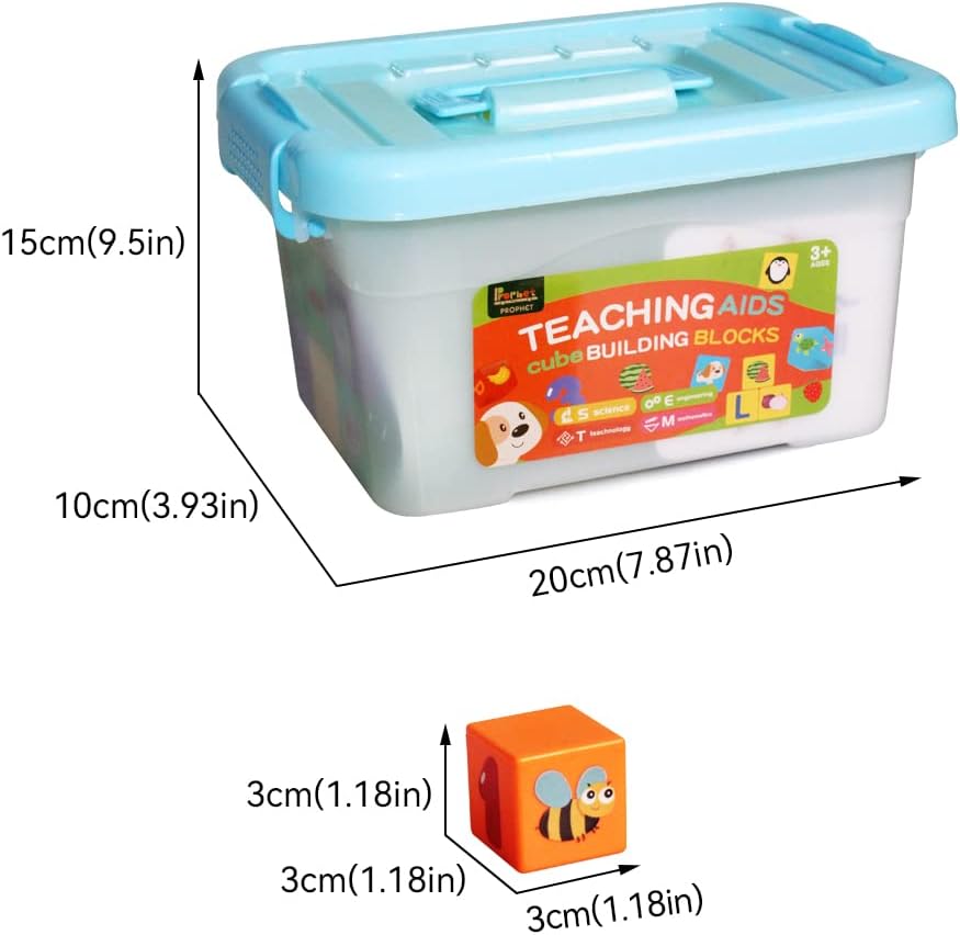 Colorful Building Blocks Set