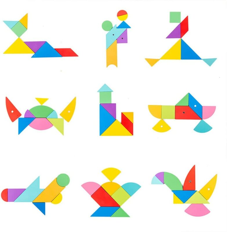 Tangram Magnetic Puzzle