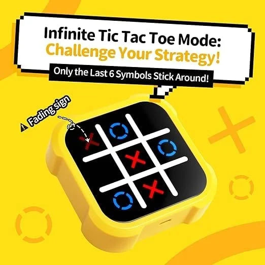 Electronic Tic Tac Toe Handheld Game