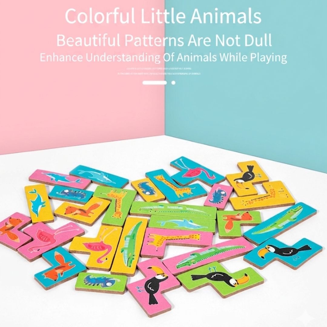 Puzzle animal game