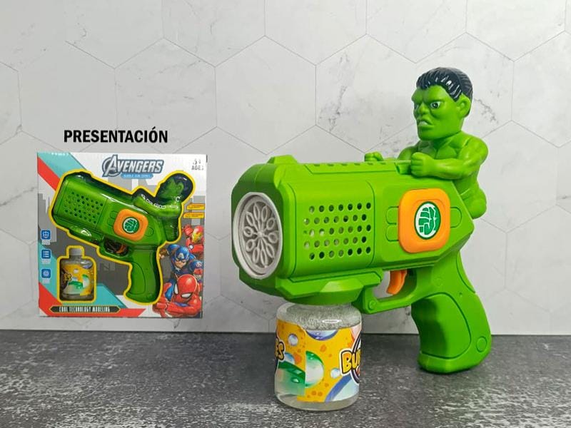 Avengers Bubble Gun Series – Spider-Man & Hulk Edition