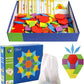 Pattern Blocks 130 PCS