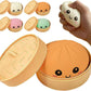 Mystery color Steamed Bun Squishy Toy