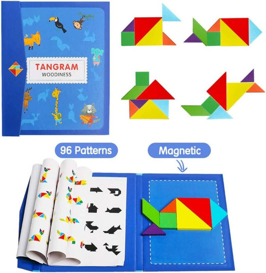 Tangram Magnetic Puzzle