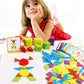 Pattern Blocks 130 PCS